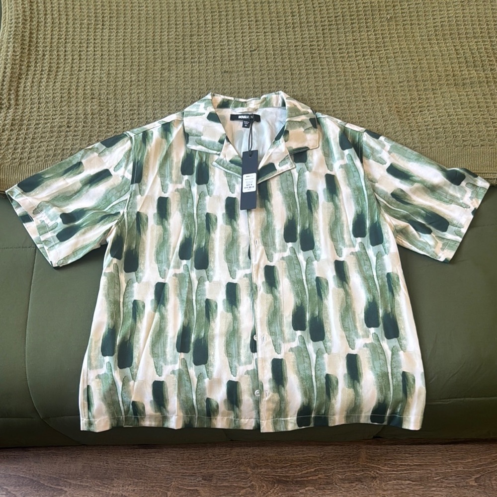 Beachview Shirt - Green/combo